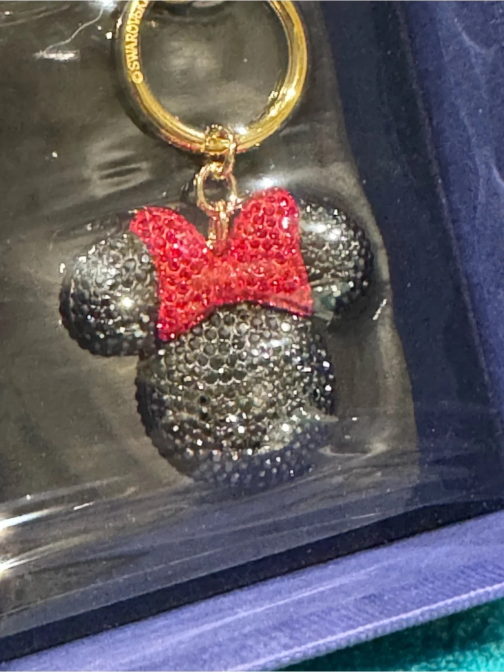 Swarovski Minnie Mouse Bag Charm